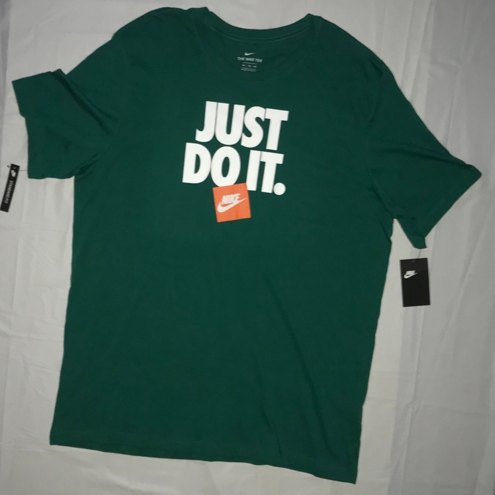 Nike Mens "Just Do It" Crew Neck Tee XXL Tall